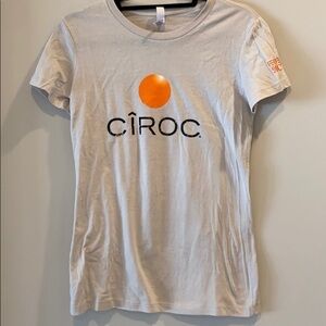 Women’s Ciroc vodka branded t-shirt - size medium. bella the favorite tee